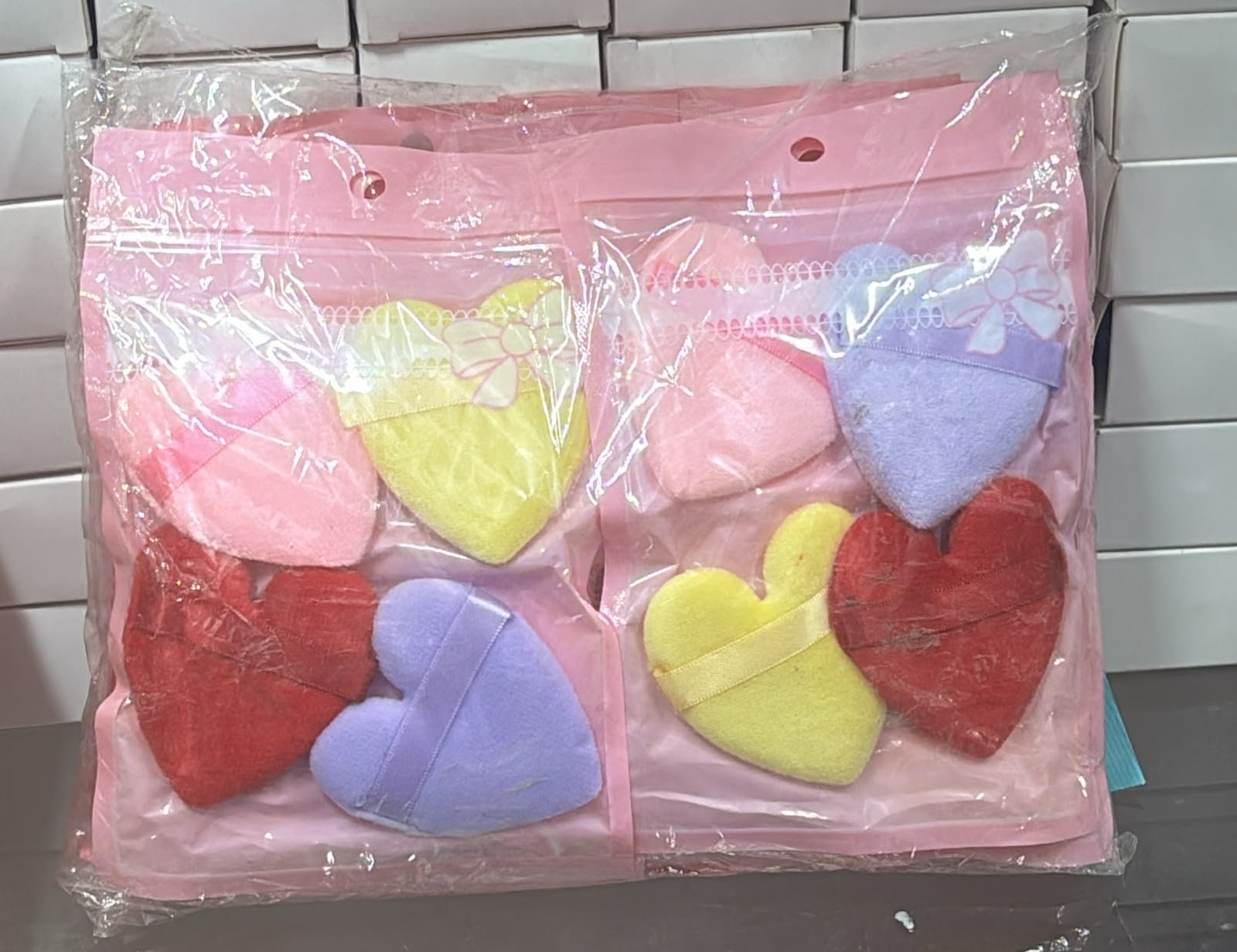 Heart-Shaped Beauty Blender Set