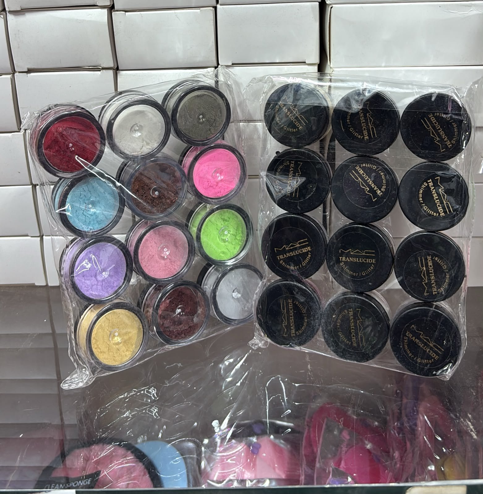 MAC Translucide Shimmer Glitter Set